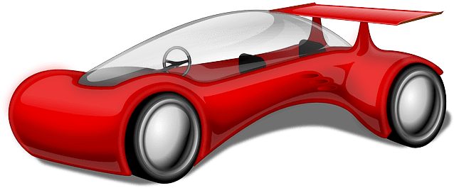 Red, Future, Car, Cartoon, Cars, Vehicle, Automobile - Future Car Clipart - Transparent PNG Free Download | PNGio