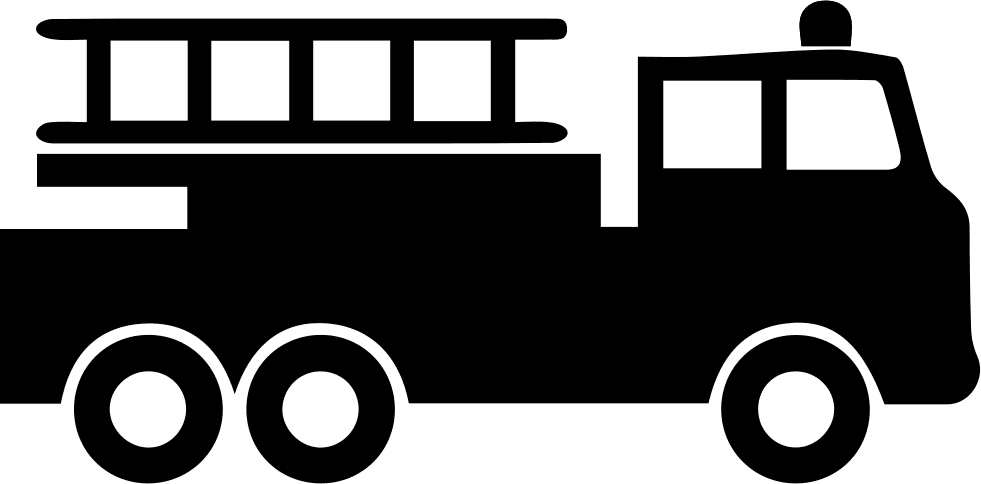 Fire Fighting Vehicle Comments - Fire Truck Wall Decal For Boys Room Wall Art Decoration - Transparent PNG Free Download | PNGio