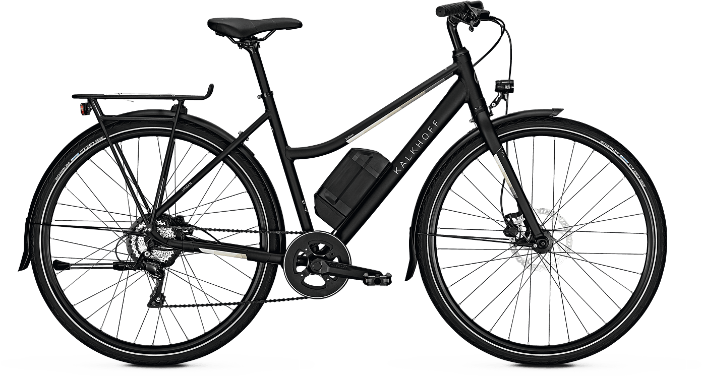 Electric Bicycle Electric Vehicle Kalkhoff Scooter - Kalkhoff Durban G9 7ah 36v Bafang / 9 Gang Shimano - Transparent PNG Free Download | PNGio