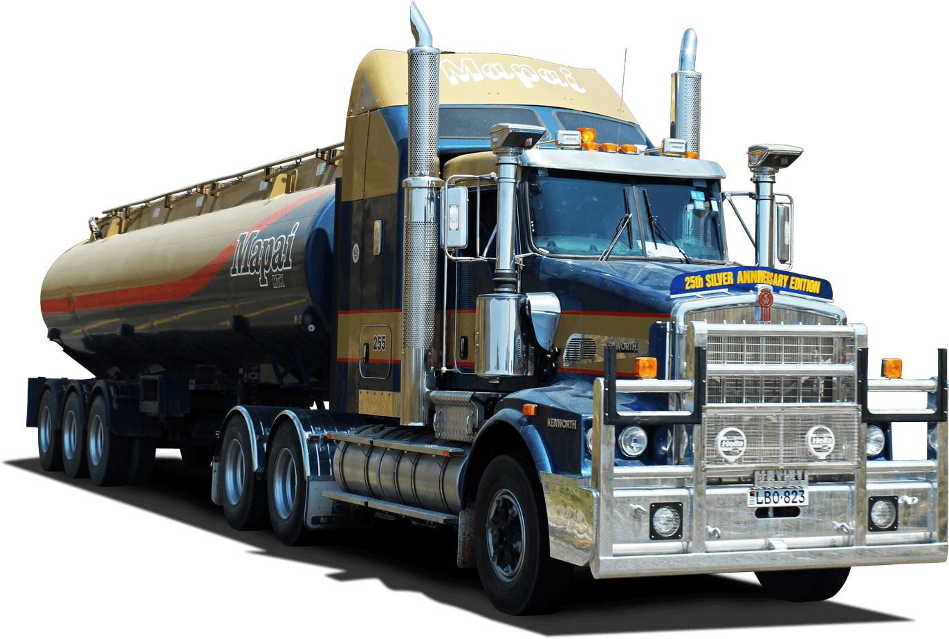 Mapai Commenced Operations In 1985 With A Single Vehicle - Trailer Truck - Transparent PNG Free Download | PNGio