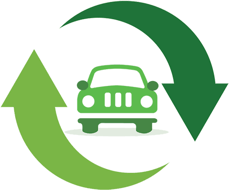 Recycle Your Junk Vehicle - Car Recycle Logo Png - Transparent PNG Free Download | PNGio