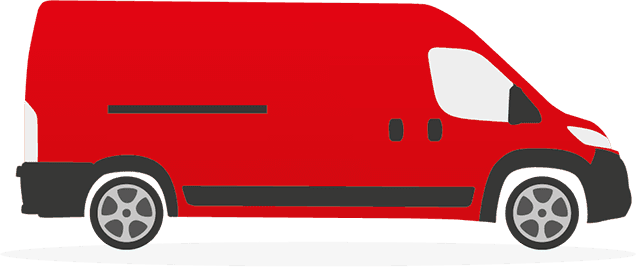 Van / Commercial Vehicle - Red Van - Transparent PNG Free Download | PNGio