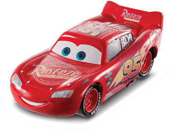 Disney Pixar Cars 3 Die Cast Character Vehicles - Cars 3 Lightning Mcqueen Mattel - Transparent PNG Free Download | PNGio