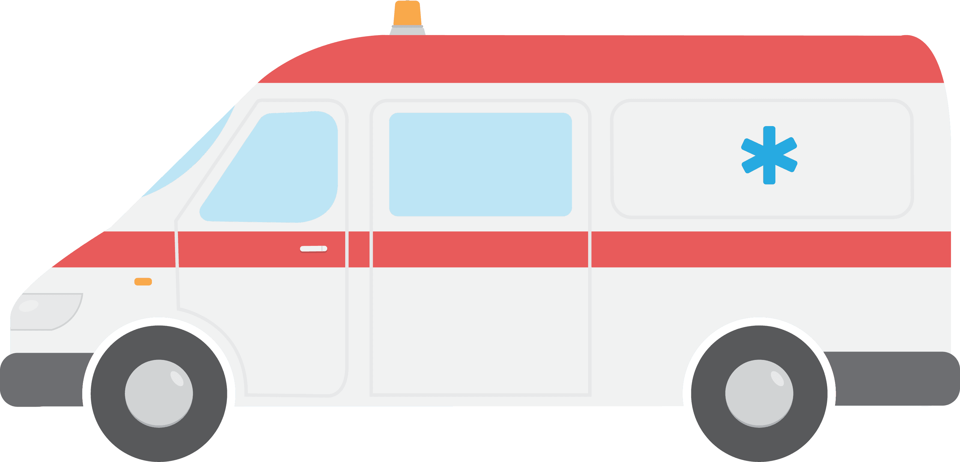 Car Motor Vehicle Ambulance Euclidean Vector - Ambulance Vector Png Free - Transparent PNG Free Download | PNGio