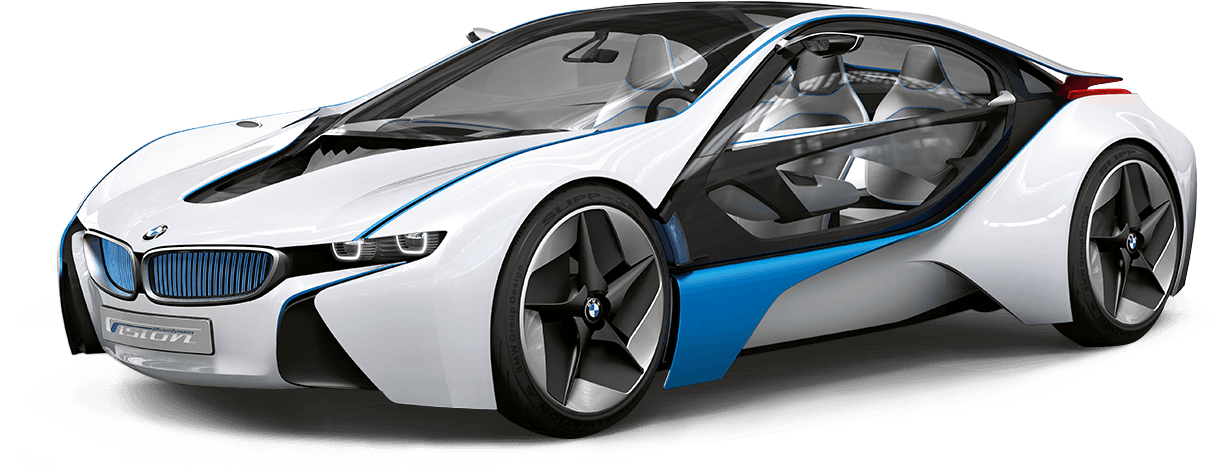 View Of The Bmw Vision Efficient Dynamics Vehicle - Vision Bmw - Transparent PNG Free Download | PNGio