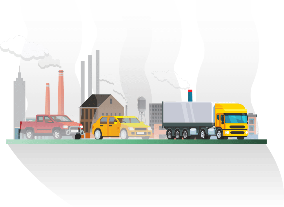 Pollution Clipart Transportation Technology - Illustration - Transparent PNG Free Download | PNGio