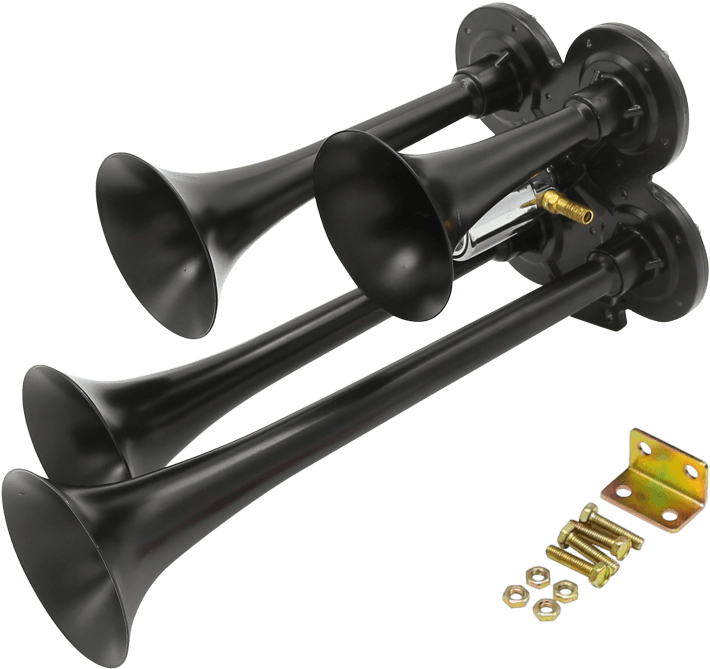 Train/marine/truck/heavy Duty Vehicle Air Horn - Trumpet - Transparent PNG Free Download | PNGio
