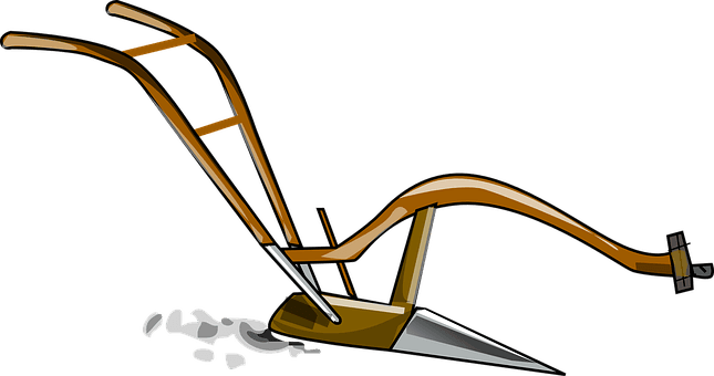 Plough Agriculture Farming Manual Hoe Coun - Local Technology Used In Nepal - Transparent PNG Free Download | PNGio