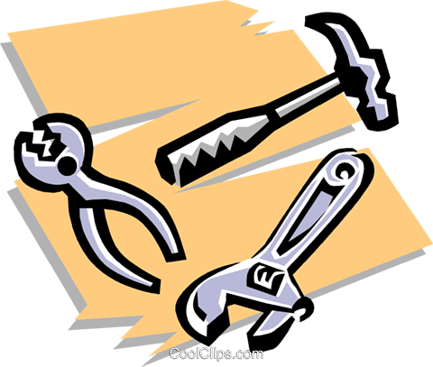 Hammer, Pliers, Wrench Royalty Free Vector Clip Art - Industrial Technology Clipart - Transparent PNG Free Download | PNGio