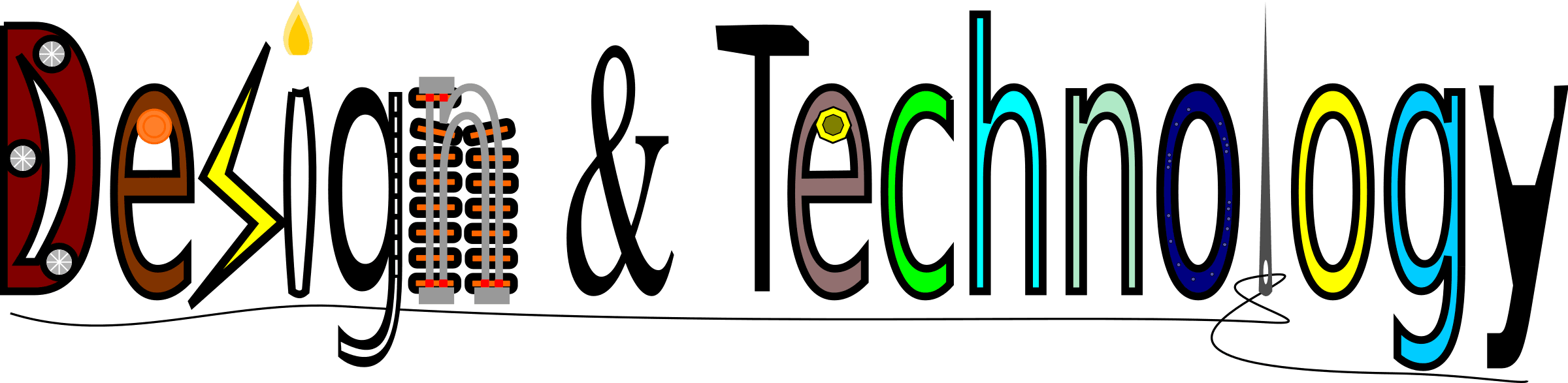 Big Image - Design And Technology Title - Transparent PNG Free Download | PNGio