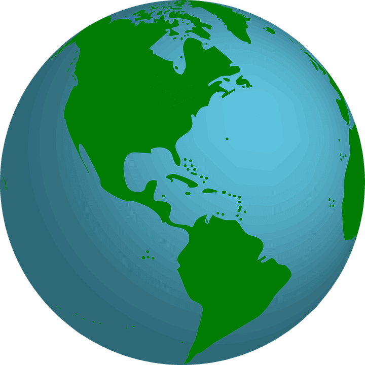 Earth, World, Planet, Globe, Global, Blue, Map, Space - Technology Affecting The World - Transparent PNG Free Download | PNGio