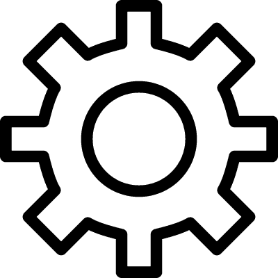 Cog Vector - Technology Logo With Nature - Transparent PNG Free Download | PNGio