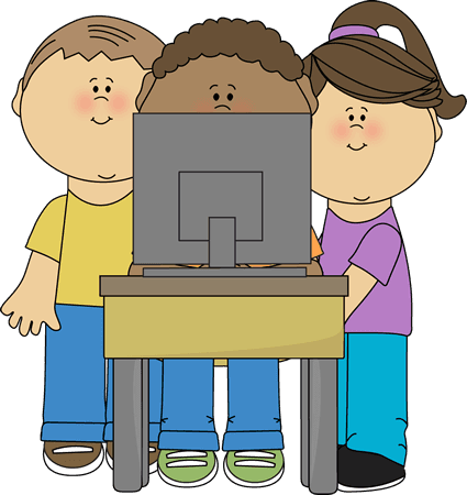 Technology - Children On Computer Clipart - Transparent PNG Free Download | PNGio