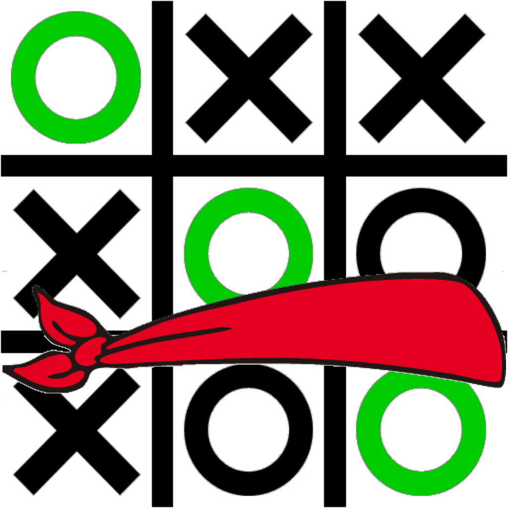 Blindfold Tic Tac Toe - Tic Tac Toe - Transparent PNG Free Download | PNGio