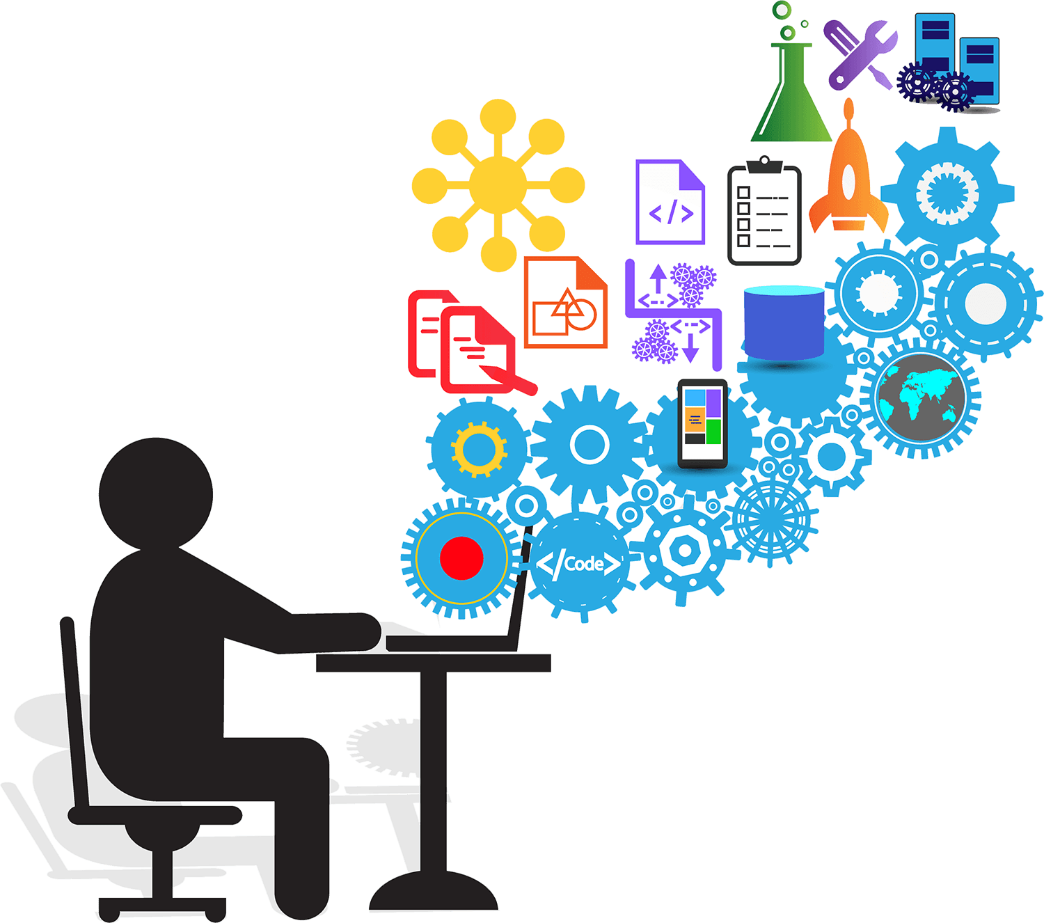 Koftech Institute Of Technology - Application Engineer Vector - Transparent PNG Free Download | PNGio