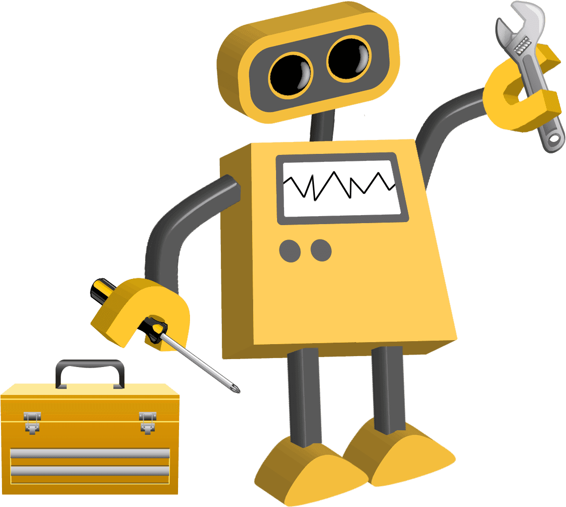 People And Technology Cartoon Set Vector - Robot 84 - Transparent PNG Free Download | PNGio