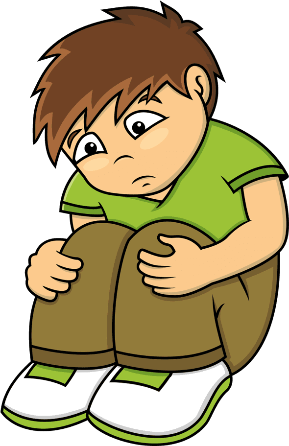 Scroll Down To Reveal All Four Versions - Sad Child Clipart - Transparent PNG Free Download | PNGio