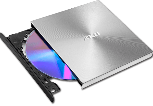 M Disc Burning Technology Engraves Recorded Data Into - Asus Zendrive U9m Dvd±rw Silver Optical Disc Drive - Transparent PNG Free Download | PNGio