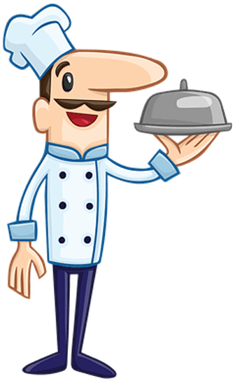 However, It Took The Technological Genius Of Clarence - 2 Köche Lange Schürze - Transparent PNG Free Download | PNGio