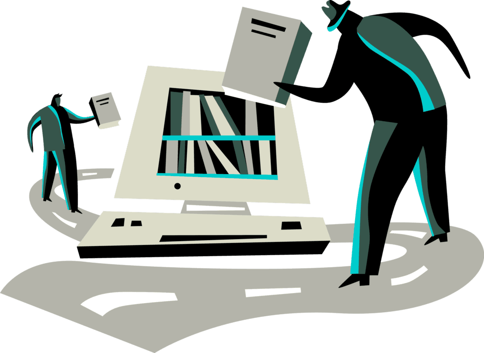 Vector Illustration Of Corporate Information Technology - Illustration - Transparent PNG Free Download | PNGio