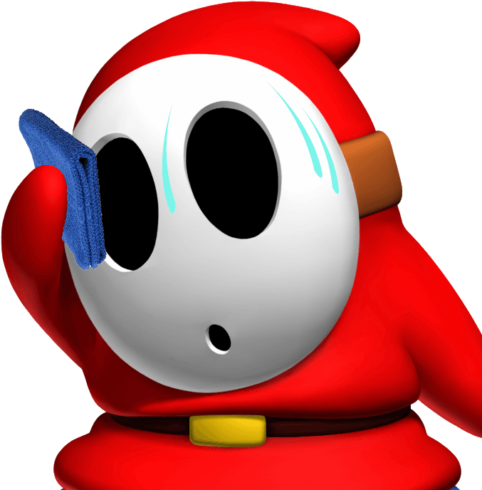 Super Mario Bros - Shy Guy Png - Transparent PNG Free Download | PNGio