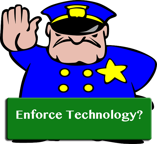 Encourage Or Enforce The Use Of Technology - Police Man - Transparent PNG Free Download | PNGio