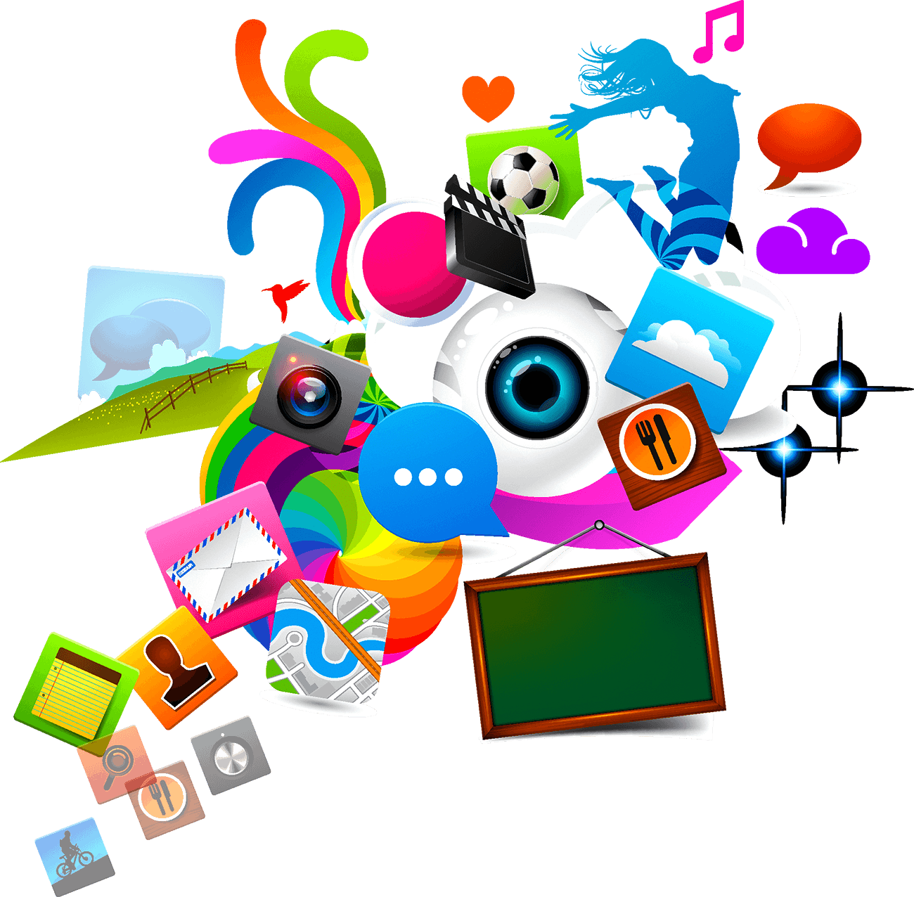 Black And White Stock Educational Technology Clip Art - Black And White Stock Educational Technology Clip Art - Transparent PNG Free Download | PNGio