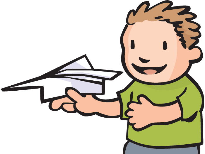 Design And Technology - Making Paper Plane Clipart - Transparent PNG Free Download | PNGio