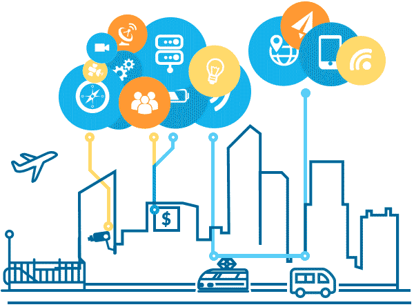 Information Technology Is Transforming The Enterprise - Information Technology Technology Illustration - Transparent PNG Free Download | PNGio