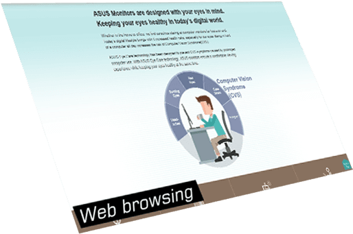 Asus Blue Light Filter Protects Viewers From Harmful - Effects Of Blue Light Technology - Transparent PNG Free Download | PNGio