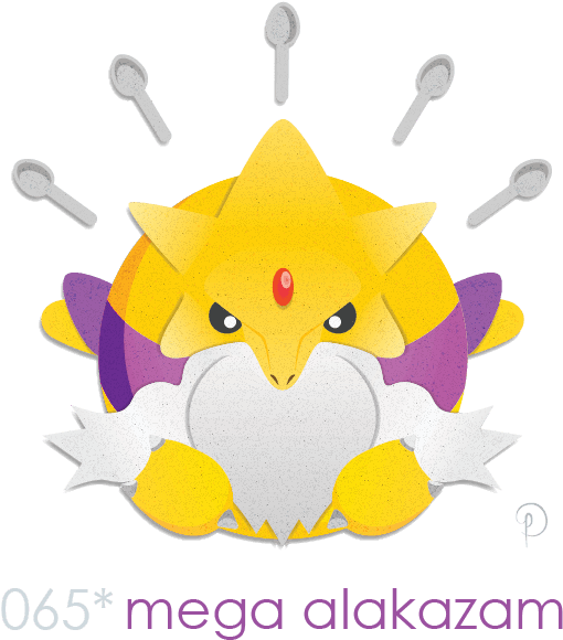 Mega Alakazam Oh Man There Is No Spoon - Nazara Technologies - Transparent PNG Free Download | PNGio