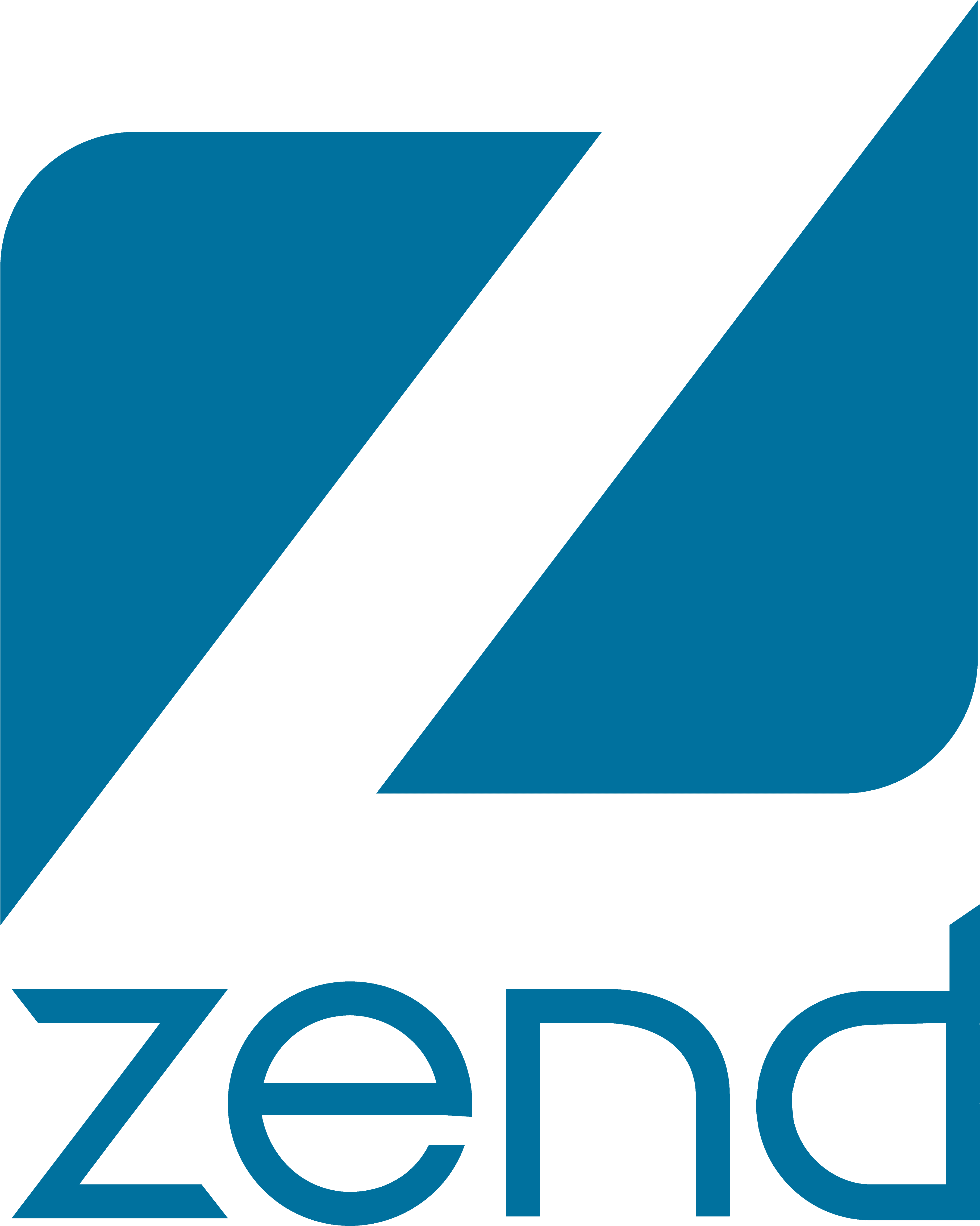 Right Click To Free Download This Logo Of The "zend" - Zend Technologies Logo - Transparent PNG Free Download | PNGio