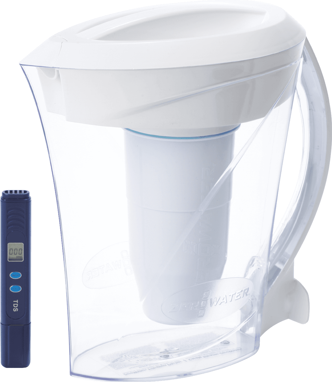 8-cup Clear Pitcher - Zero Technologies, Llc - Transparent PNG Free Download | PNGio