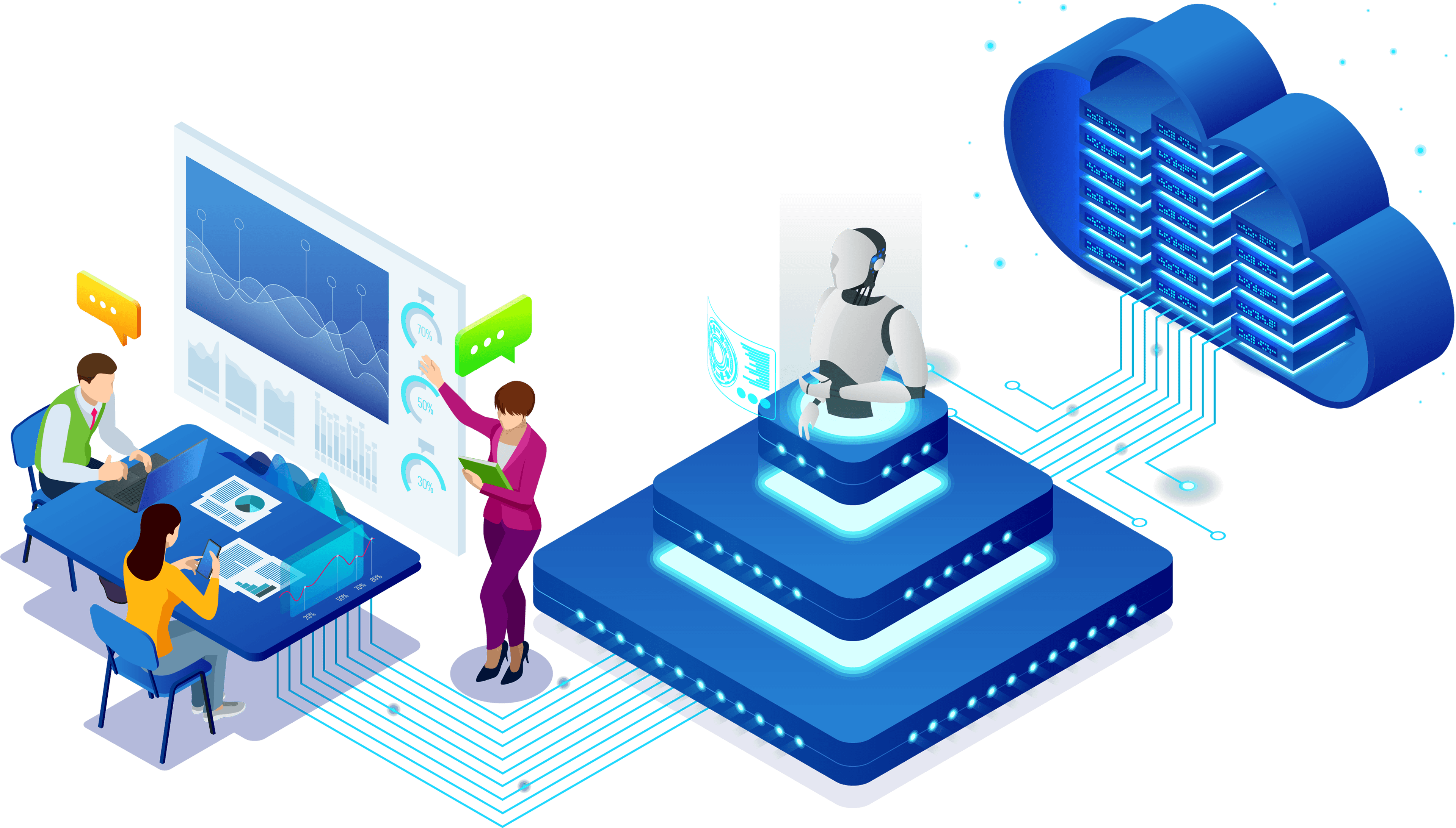 Absolutdata Artificial Intelligence Machine Learning - Technology And Business Png - Transparent PNG Free Download | PNGio