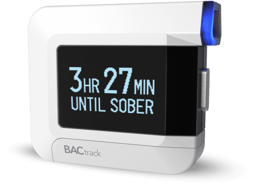 Based On Your Last Reading, Bactrack's Patented Zeroline® - Bactrack C8 Personal Breathalyzer Police-grade Accuracy - Transparent PNG Free Download | PNGio