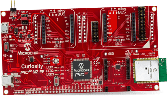 Microchip Technology Dm320104 - Microchip Curiosity Pic32mzef Development Board, Dm320104 - Transparent PNG Free Download | PNGio