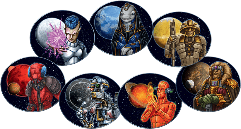 In Gaia Project , You Take Command Of One Of These - Gaia Project Game Board - Transparent PNG Free Download | PNGio