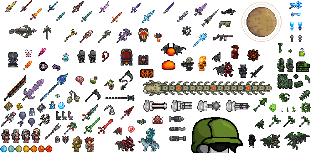 Download Террария Спрайты Clipart Minecraft Terraria - Cake - Transparent PNG Free Download | PNGio