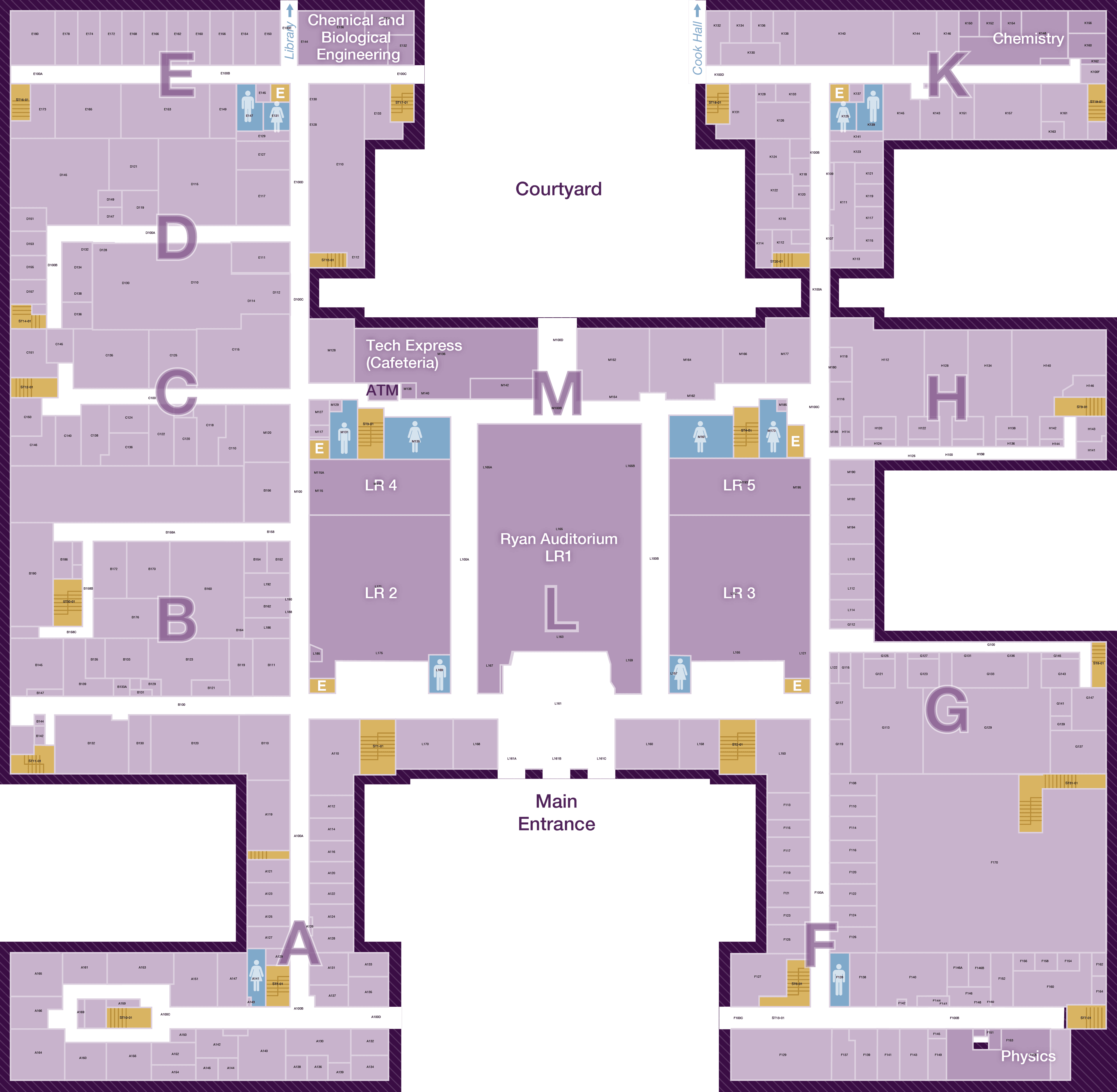 First Floor Of The Technological Institute Building - Northwestern Tech Building - Transparent PNG Free Download | PNGio