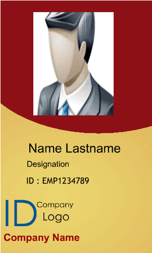Id Card & Badges For Modern Technology Sector - Identity Card Design Online - Transparent PNG Free Download | PNGio