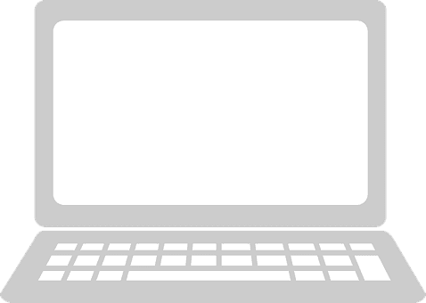 Computer Laptop Notebook Simple Technology - Computer Picture White Transparent - Transparent PNG Free Download | PNGio