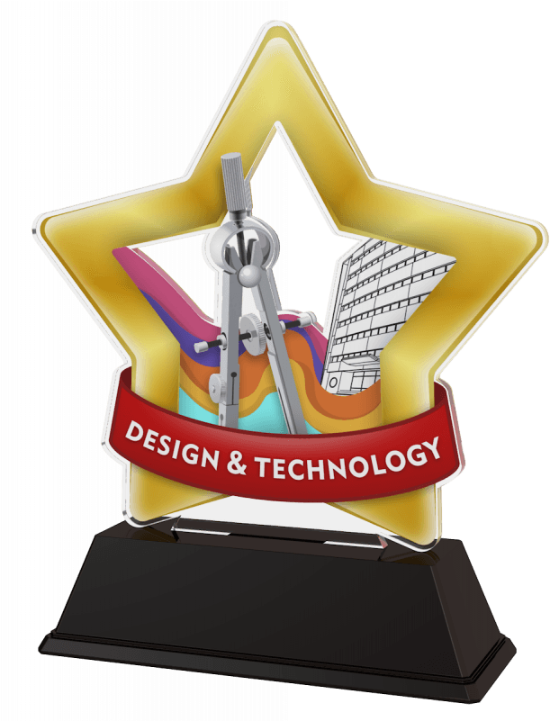 Mini Star Design & Technology Trophy - Scuba Diving Trophies - Transparent PNG Free Download | PNGio