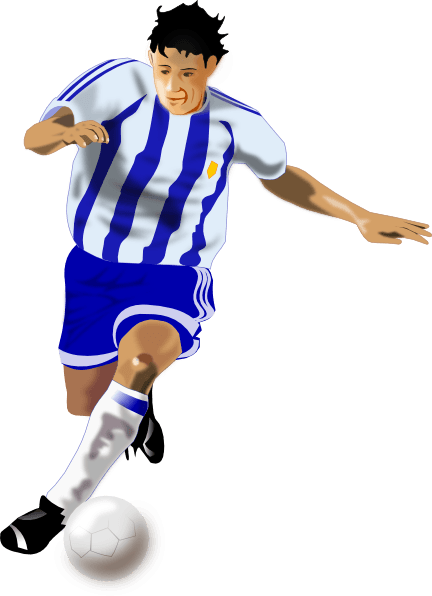 Football Player Clip Art At Clker - Football Player Clipart Png - Transparent PNG Free Download | PNGio