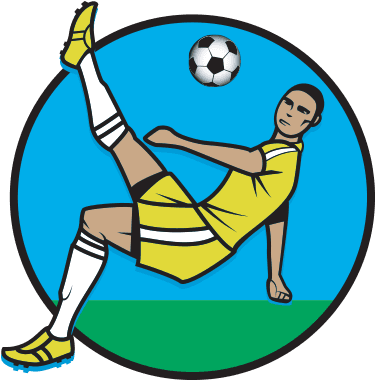 Soccer Euro Football Player Free Vector - Football Vector Logo Png - Transparent PNG Free Download | PNGio