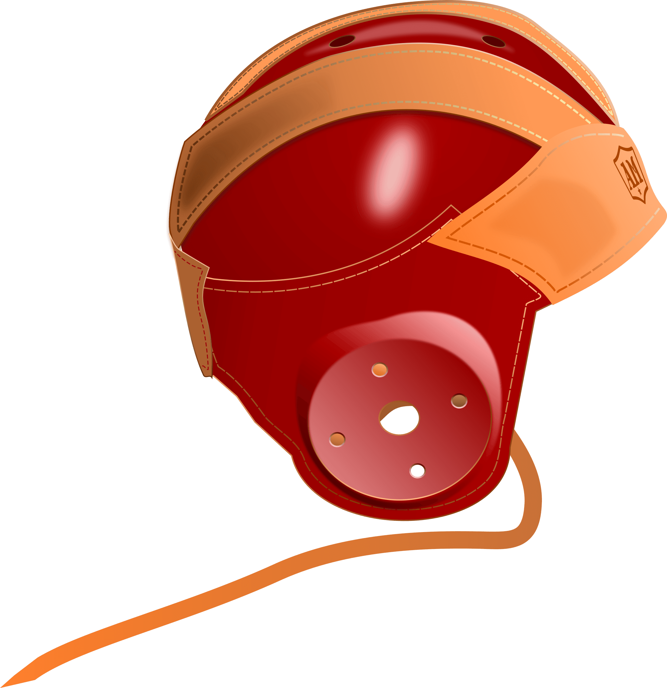 Vintage Football Clipart - Old Football Helmet Png - Transparent PNG Free Download | PNGio