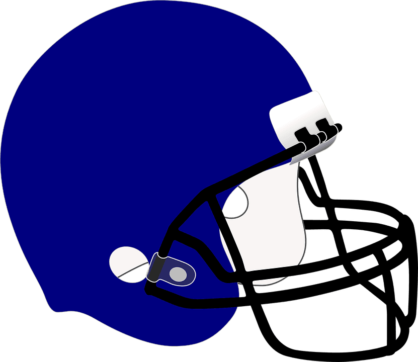 Blue Football Helmet Svg Clip Arts 600 X 520 Px - Royal Blue Football Helmet - Transparent PNG Free Download | PNGio
