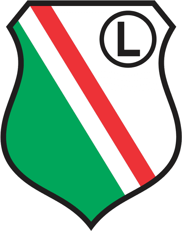 Klub Piłkarski Legia Warszawa Vector Logo - Green And Red Football Badge - Transparent PNG Free Download | PNGio