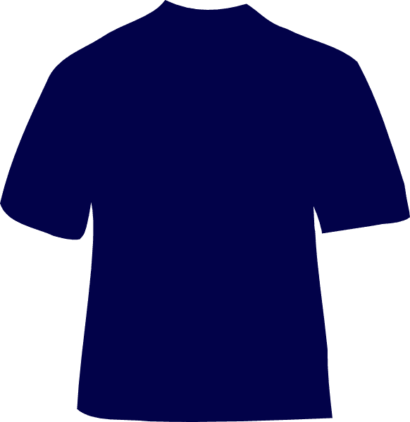 Navy - Red Football Shirt Clipart - Transparent PNG Free Download | PNGio