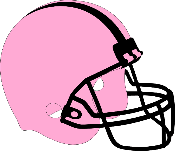 Black - Football - Helmet - Clipart - Pink Football Helmet Clipart - Transparent PNG Free Download | PNGio