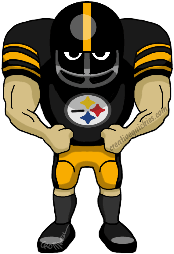 Stellers Clipart Cartoon - Patriot Football Players Cartoon - Transparent PNG Free Download | PNGio